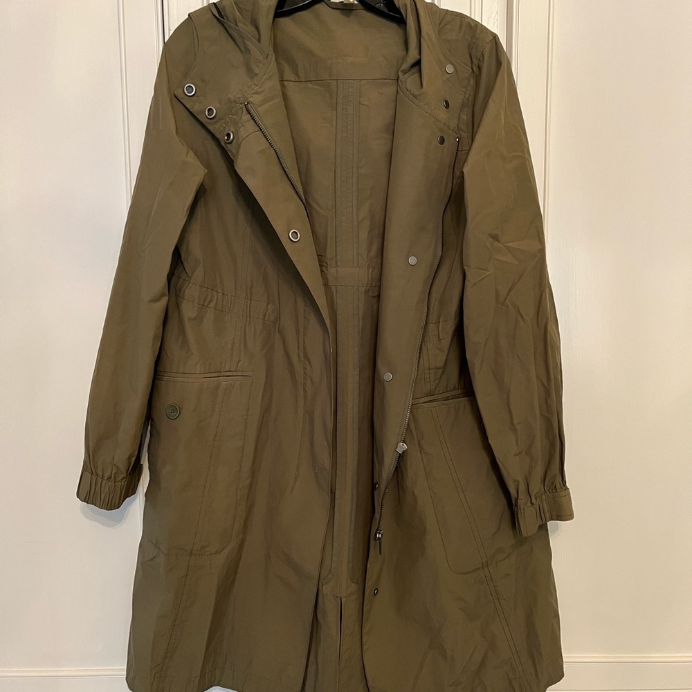 Eileen Fisher Olive Utility Jacket